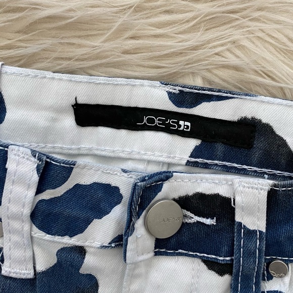 Joe’s Jeans Kids Markie Mid Rise Skinny Jeans Cow Print - Picture 5 of 10